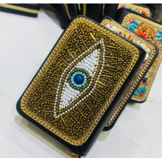 Aankh aur Sona - Boho Charm Card Holder