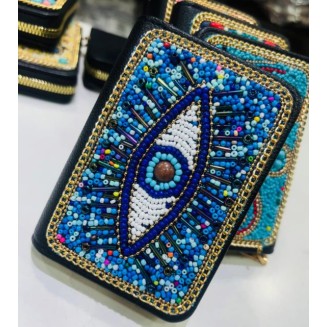 Neeli Aankh - Boho Charm Card Holder