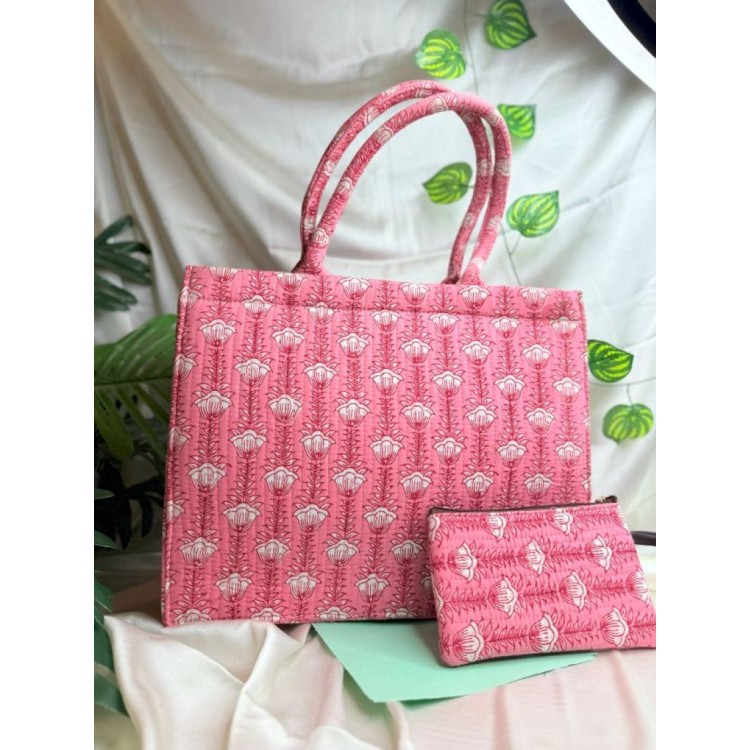 The Quilted Box Tote - Kamal