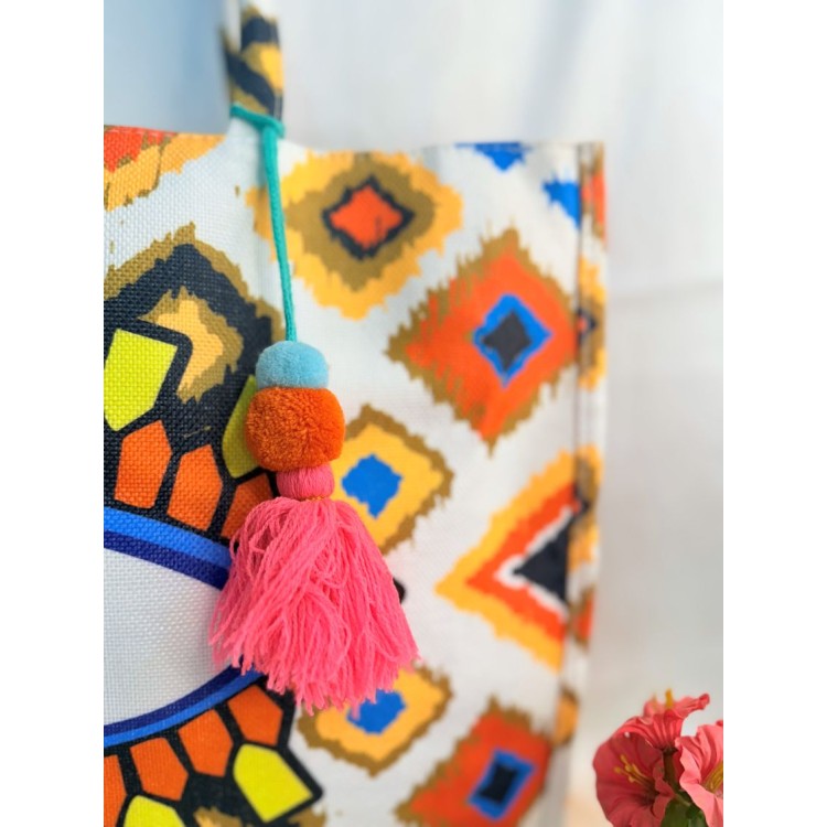 Qismet Tote - Blazing Eye