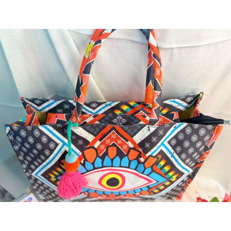 Qismet Tote - Cobalt Vigil