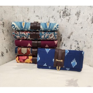 Blue Ikkat - The Boho Buckle