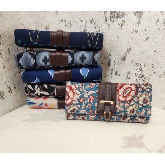 Kalamkari (Blue) - The Boho Buckle