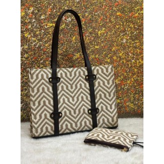 The Eclat Tote - CARAMEL