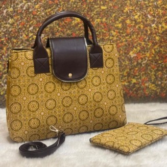 The Jashn Handbag - Peela Azrak