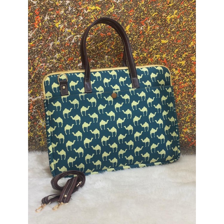 The Laptop Bag - Camel
