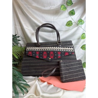 The Plush Tote - Gravel