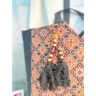 The Sindh Saga Tote - Ash