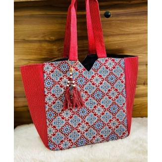 Crimson - The Sindh Saga Tote