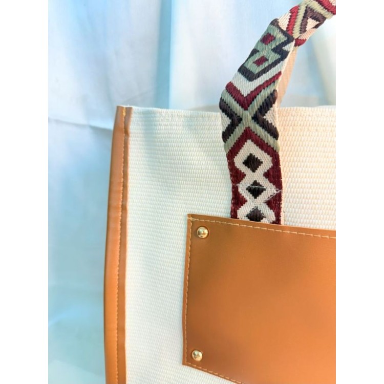 The Tatva Tote - Linen