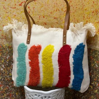 Vertical - Loom & Bloom Tote