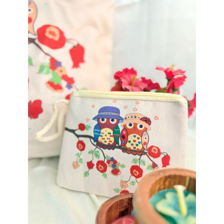 The Owl Pest Tote - Mr & Mrs