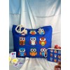 The Owl Pest Tote - Vibrant Hoot