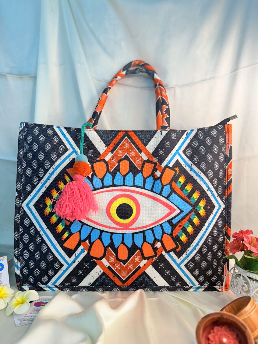 Qismet Tote - Cobalt Vigil