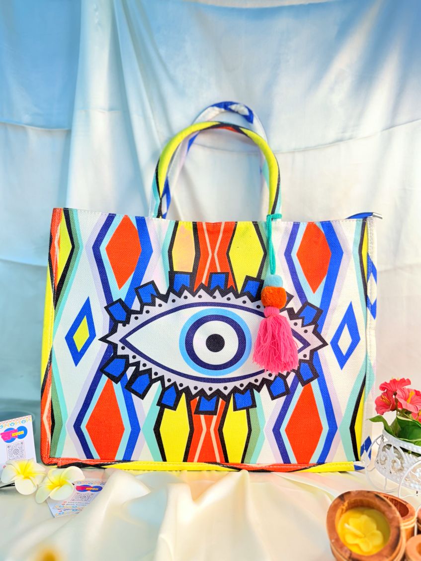 Qismet Tote - Vivid watch