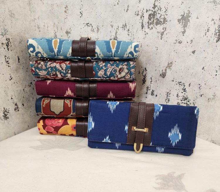 Blue Ikkat - The Boho Buckle